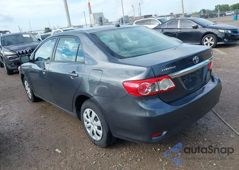 2011 Toyota Corolla Le из США, поврежденный, VIN 2T1BU4EE0BC579315